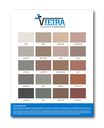 Vieira Colour Hardener Chipped Colour Card